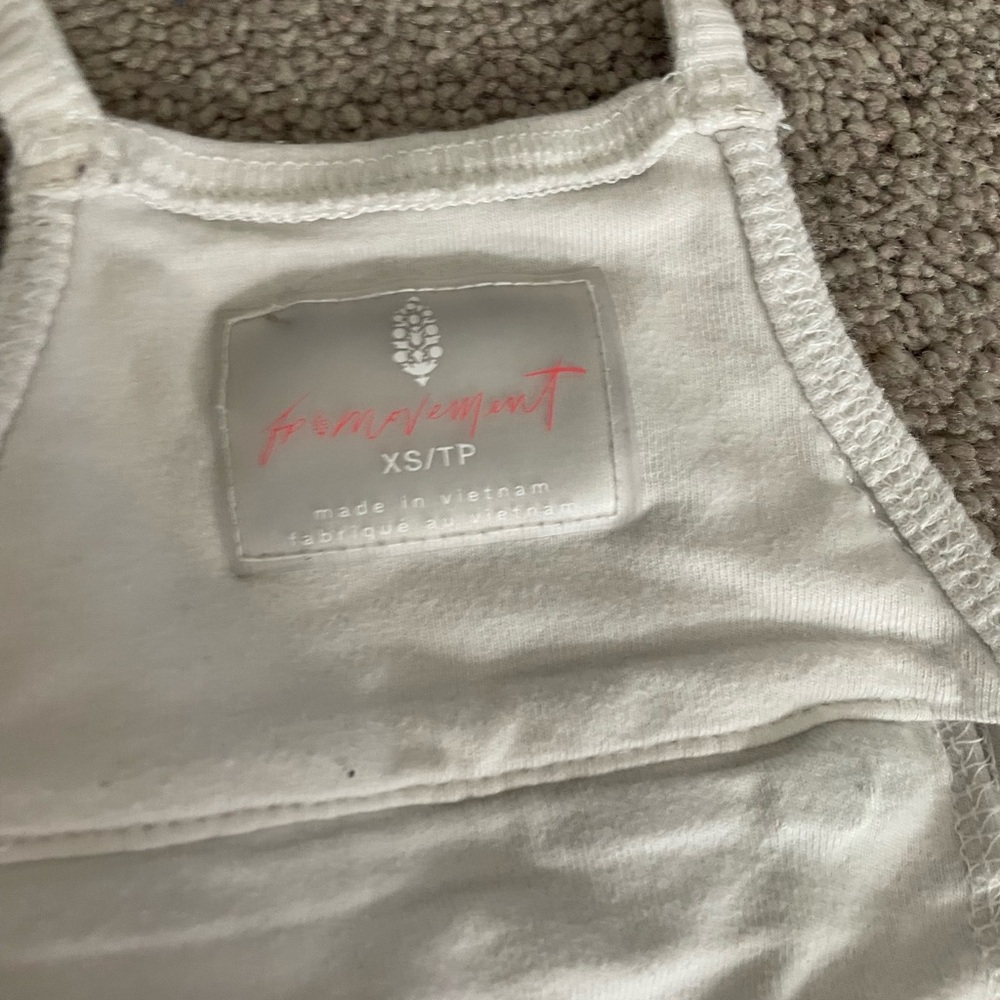 Free People White Jumpsuit